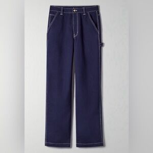 TNA Dark Blue Utility Pants